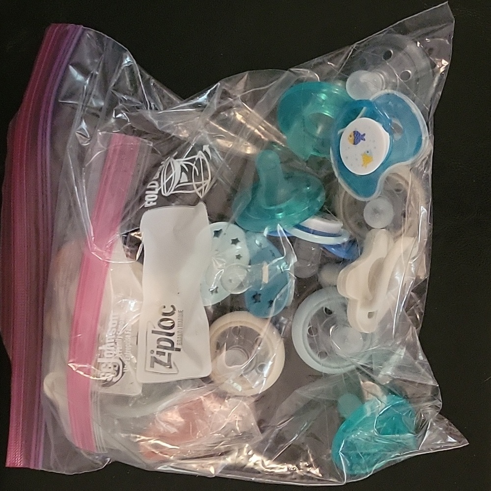 Colorful Baby Pacifiers Collection